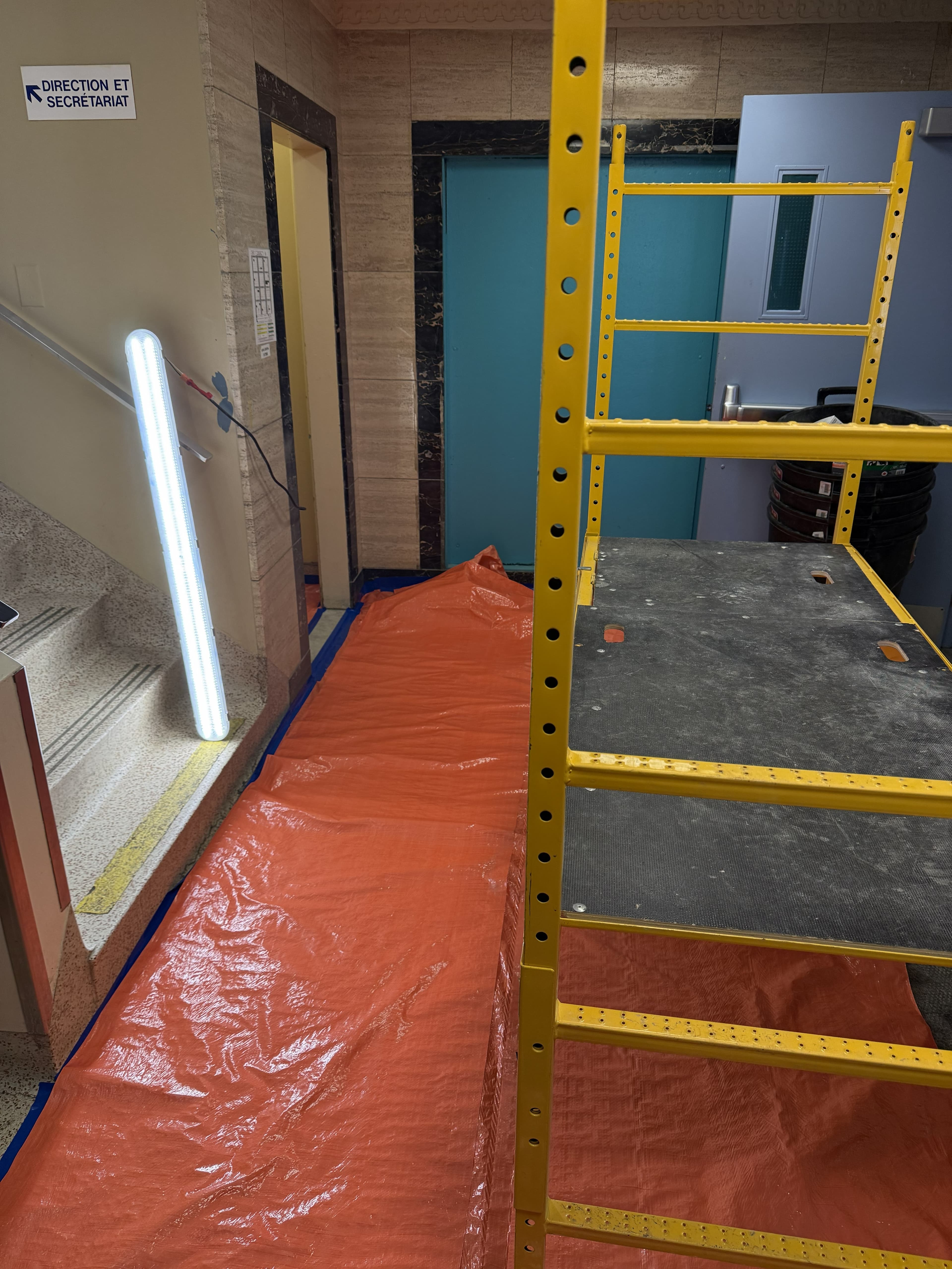 Désamiantage de salle de bain